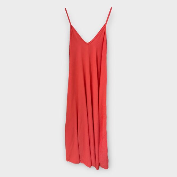 Robe Manue corail_41Bis mode femme raffinée