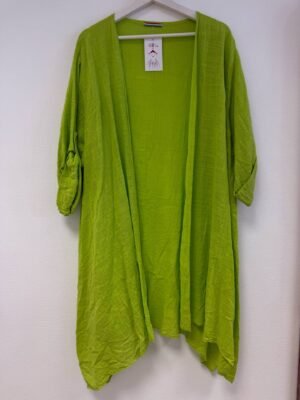 Veste Gaëtane verte_41Bis mode femme grande taille