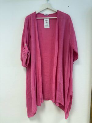 Veste Gaëtane rose_41Bis mode femme grande taille