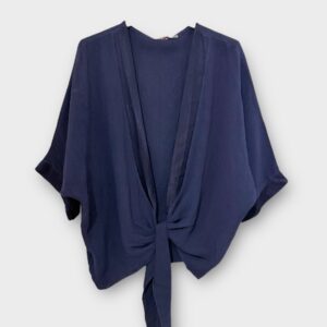 Boléro Kelis bleu marine_41Bis mode femme raffinée
