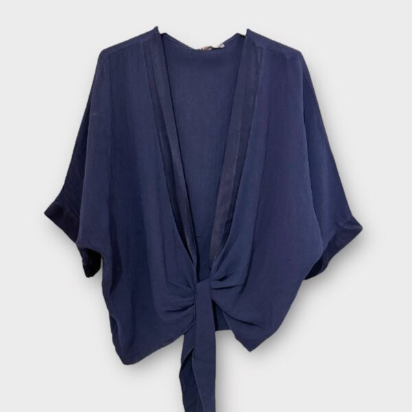 Boléro Kelis bleu marine_41Bis mode femme raffinée