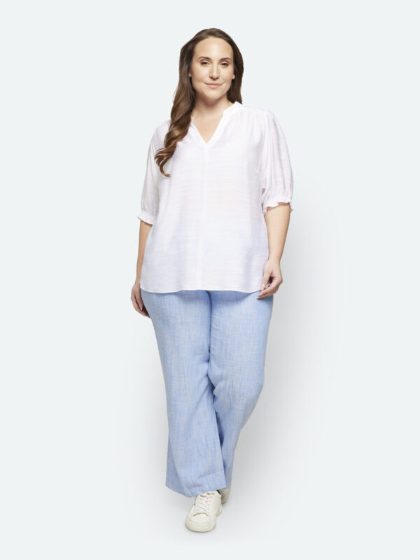 Blouse Miléna blanche_41Bis mode femme ronde Ciso