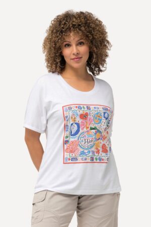 T shirt Coquillage_41Bis mode femme grande taille ulla Popken