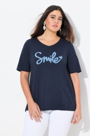 T shirt Sourire_41Bis mode femme grande taille Ulla Popken