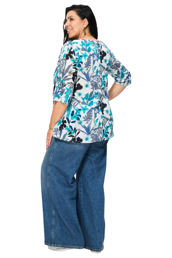 Tunique Esmée_41Bis mode femme colorée grande taille
