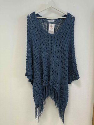 Pull Filéo bleu jean_41Bis mode femme grande taille