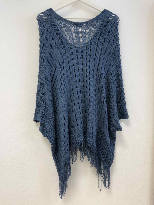 Pull Filéo bleu jean_41Bis mode femme grande taille