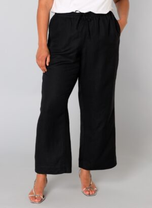 Pantalon Trinity noir_41Bis mode femme grande taille Yesta