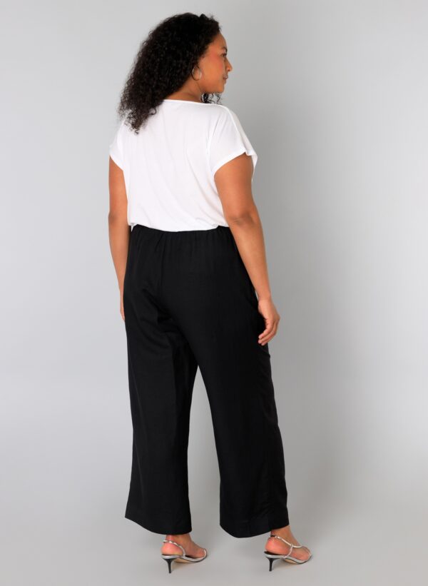 Pantalon Trinity noir_41Bis mode femme grande taille Yesta