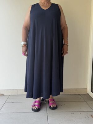 Robe Médina bleue_41Bis mode femme grande taille