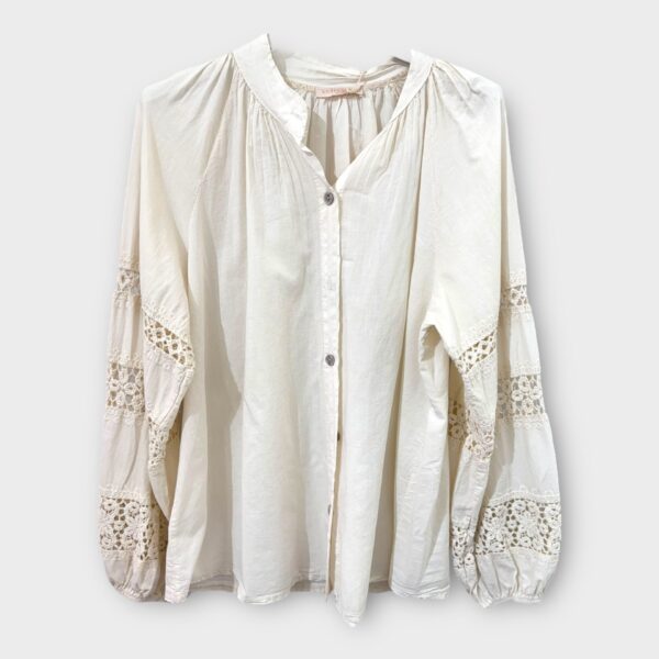 Blouse Esméralda écrue_41Bis mode femme raffinée