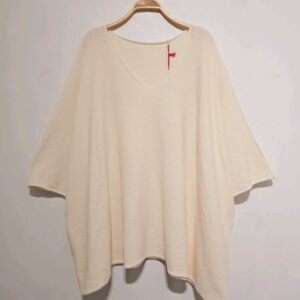 Pull Ugo écru_41Bis mode femme grande taille colorée