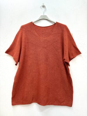 Pull Ugo rouille_41Bis mode femme grande taille