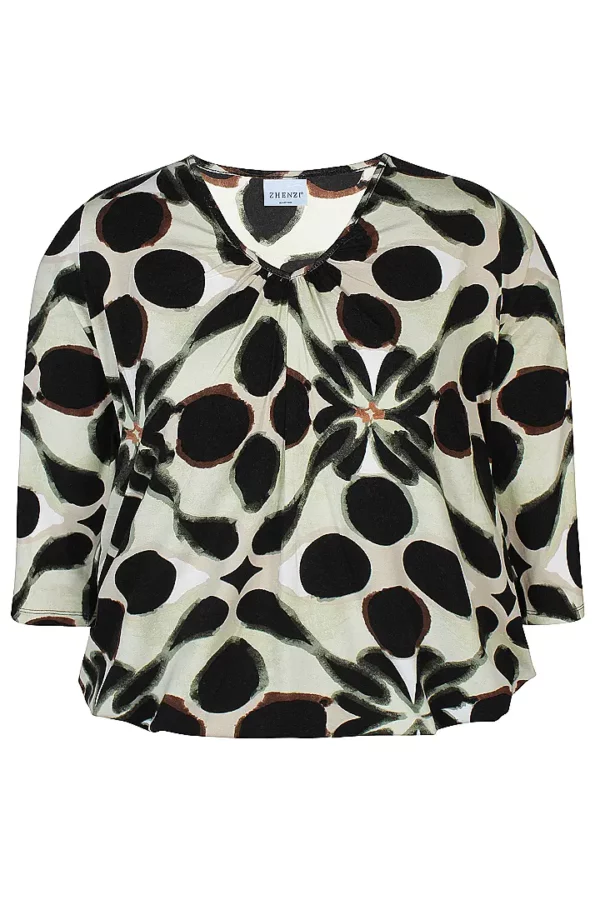 Blouse Octa_41Bis mode femme grande taille Zhenzi