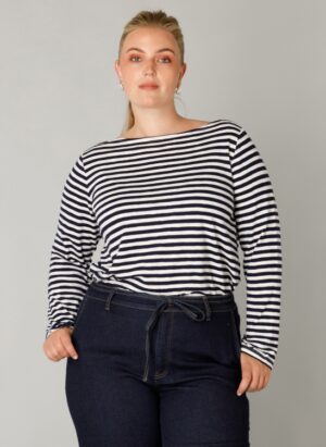 Marinière Fanny_41Bis mode femme curvy raffinée Yesta