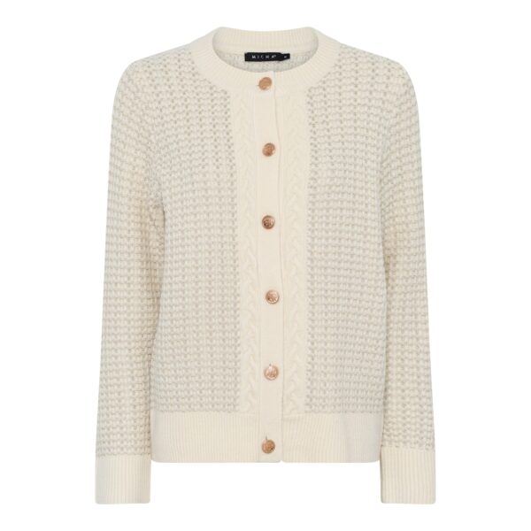 Cardigan Luxy beige doré_41Bis mode femme raffinée Micha