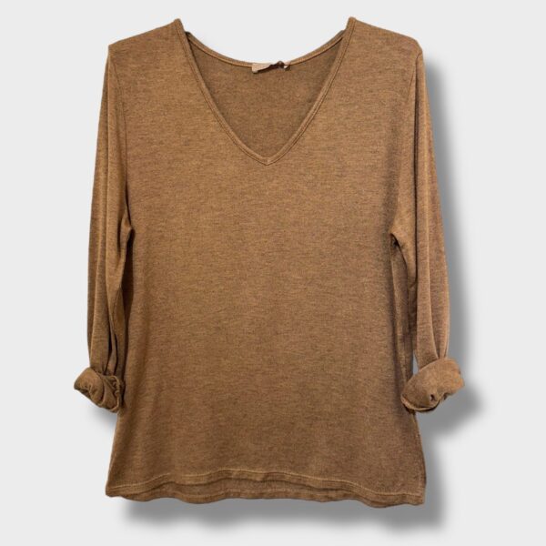 T shirt Kev camel_41Bis mode femme raffinée