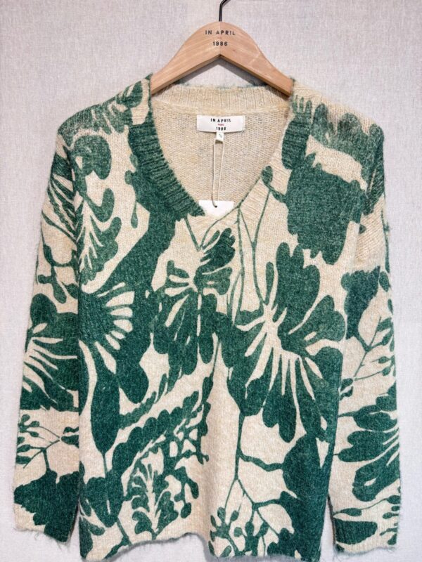 Pull Evann vert_41Bis mode femme tendance