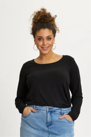 T shirt manches longues Clio_41Bis mode femme curvy Zhenzi