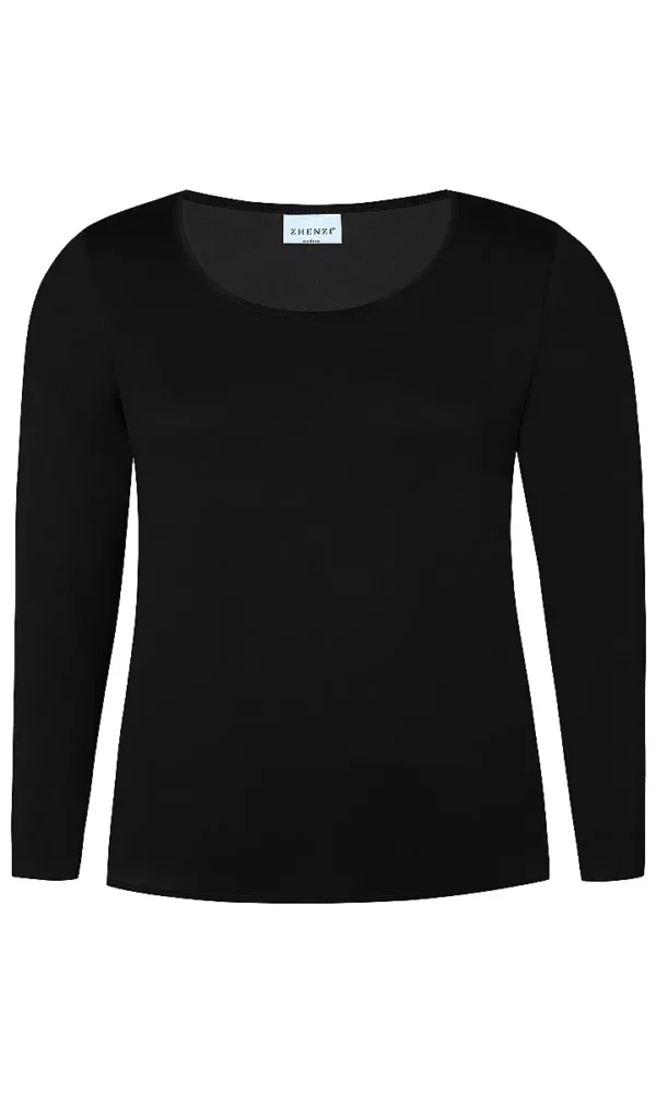 T shirt manches longues Clio_41Bis mode femme curvy Zhenzi