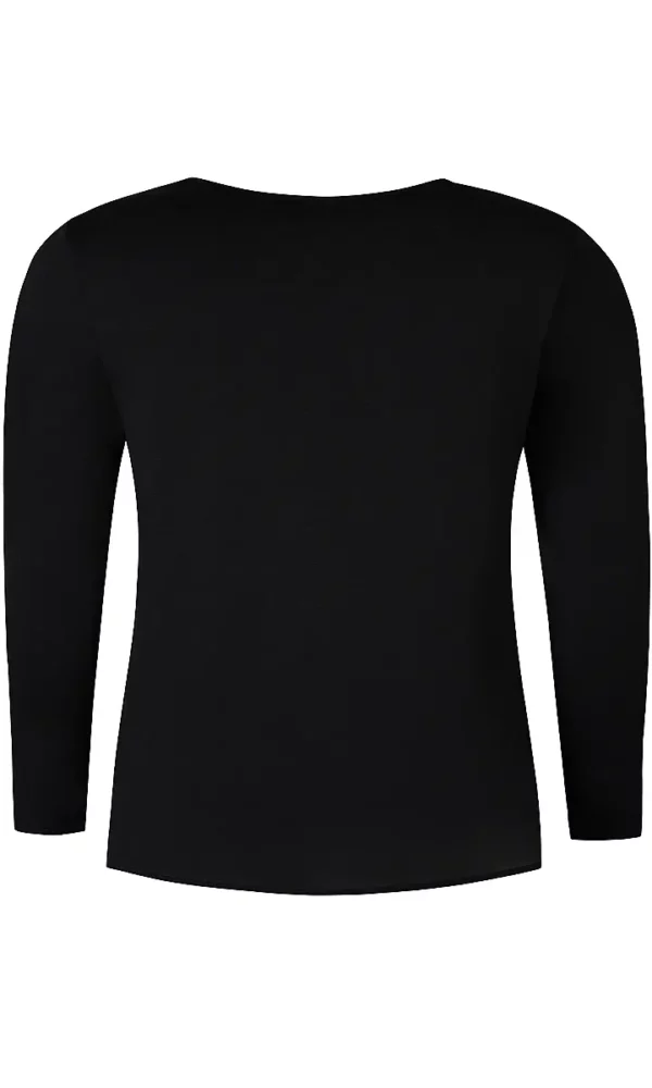 T shirt manches longues Clio_41Bis mode femme curvy Zhenzi