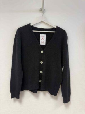 Gilet Louna noir_41Bis mode femme toute taille Angers