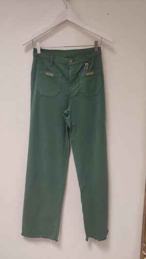 Pantalon Vienne vert_41Bis mode femme curvy colorée et élégante Waltron