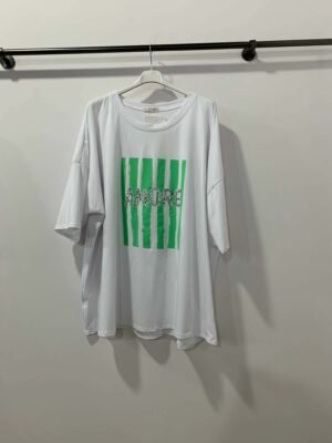T shirt Amore vert_41Bis mode femme grande taille