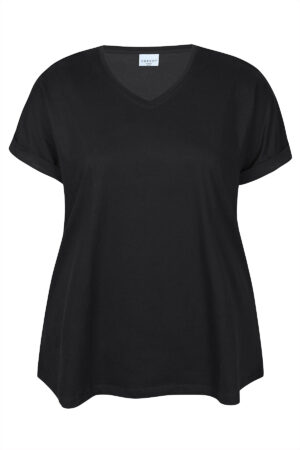 T shirt Alberta noir_41Bis mode femme curvy Zhenzi