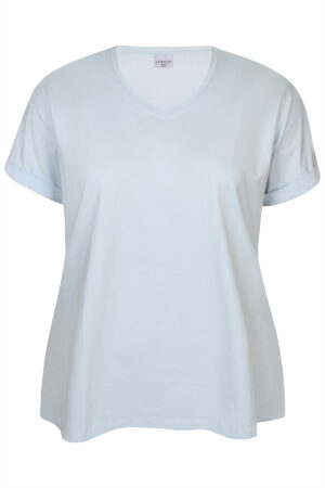 T shirt Alberta bleu ciel_41Bis mode femme curvy Zhenzi