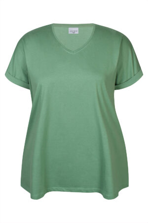 T shirt Alberta vert_41Bis mode femme curvy Zhenzi