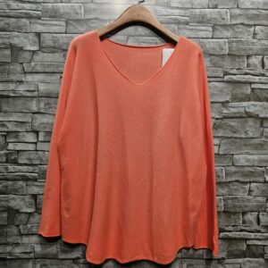 Pull Dorian corail_41Bis mode fun et colorée