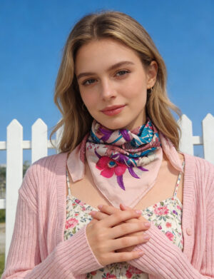 Carré imprimé_41Bis mode et accessoires féminins colorés