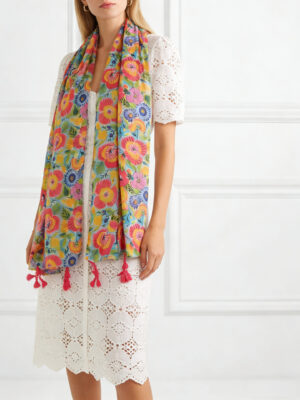 Foulard imprimé_41Bis mode et accessoires femme