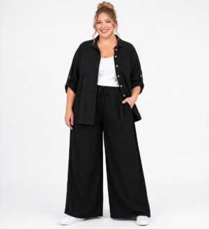 Chemise Tildy beige_41Bis mode femme curvy et colorée