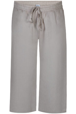 Pantalon Hyla grège_41Bis mode curvy et colorée Zhenzi