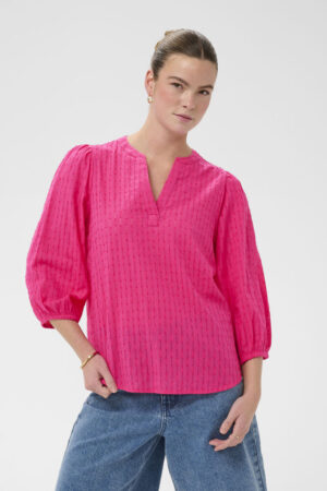 Blouse Béa rose_41Bis mode femme raffinée Kaffe