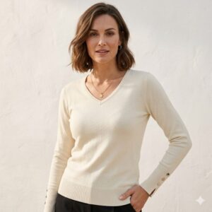 Pull Diego beige_41Bis mode femme raffinée Micha