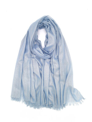 Etole de cérémonie brillante bleu ciel et argentée_41Bis accessoires de cérémonie femme