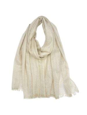 Etole de cérémonie crème et dorée _41Bis mode et accessoires femme cérémonies
