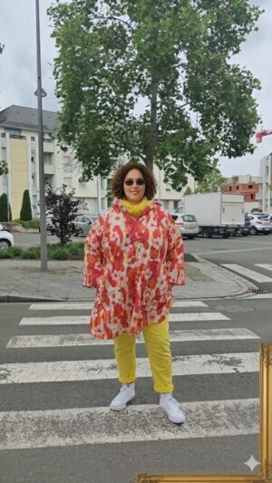 Imperméable Toizzy_41Bis mode femme colorée et curvy G Ozé