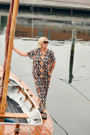 Tunique Vanille_41Bis mode femme curvy et colorée Ciso